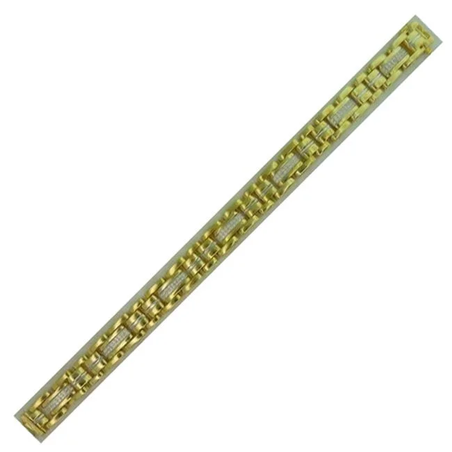 Luxe emerald bracelet-1/2 CTW Diamond 8.5-inch Bracelet in 10KT Yellow Gold