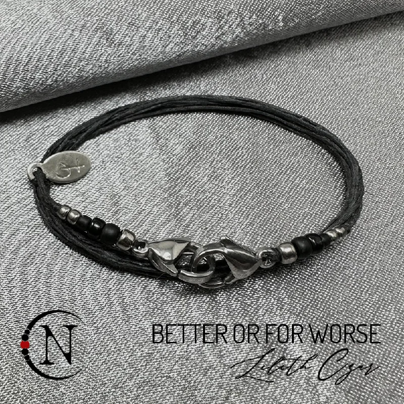 Retro ruby bracelet-Better or For Worse NTIO Bracelet by Lilith Czar -Limited 50