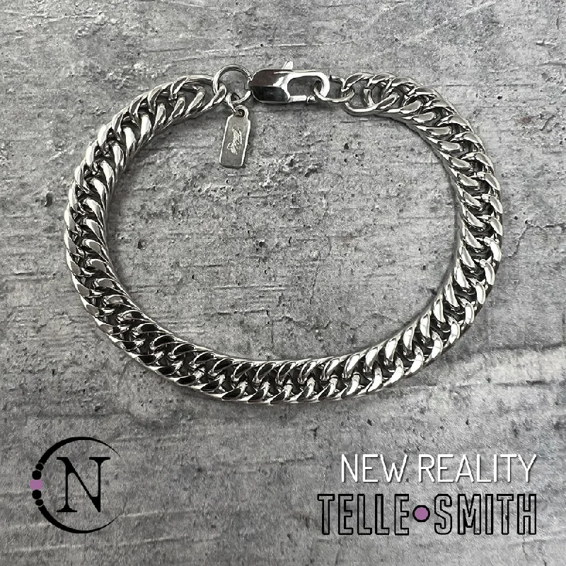 Raised gem bracelet-Chain Bracelet ~ New Reality by Telle Smith