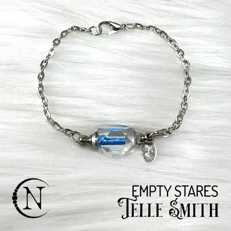 Linked hearts bracelet-Empty Stares Holiday 2023 Vial Necklace by Telle Smith ~ Limited