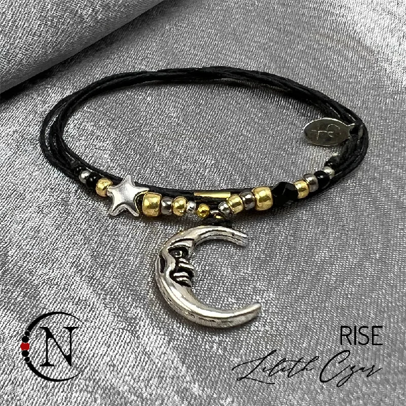 Sculpted silver bracelet-Rise NTIO Bracelet by Lilith Czar