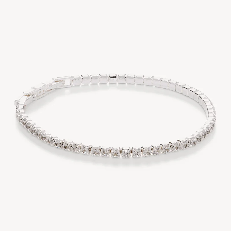 Radiant link bracelet-Tennis Bracelet