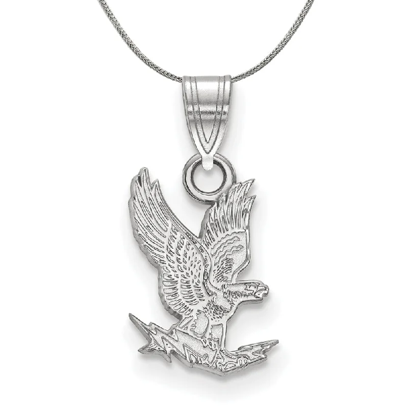 Delicate topaz necklace-Sterling Silver Air Force Academy Small Pendant Necklace