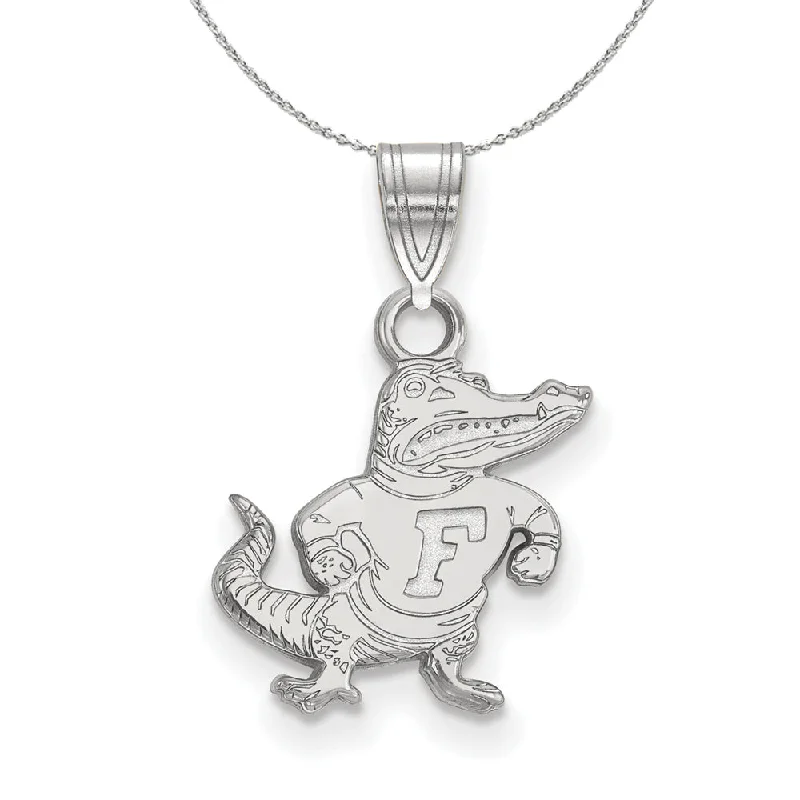 Sterling Silver U. of Florida Small Pendant Necklace