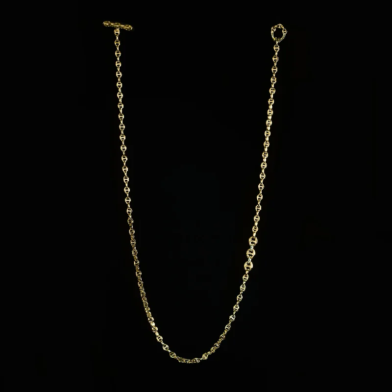 Open-heart necklace-3MM OPEN-LINK™ NECKLACE WITH DIAMOND PENDANT - 26"