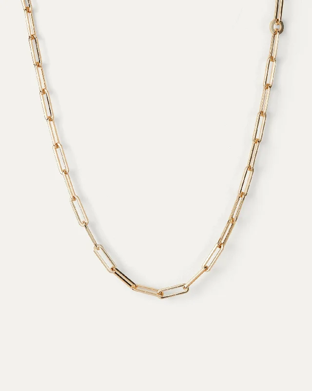 Interlocked necklace-Andi Slim Chain