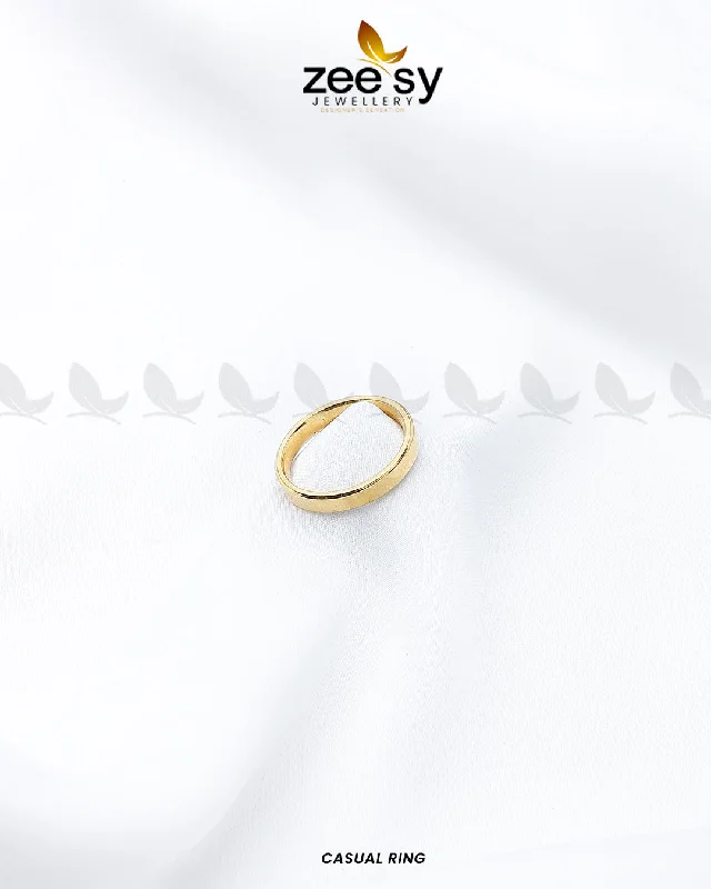 Ripple effect ring-Casual Ring