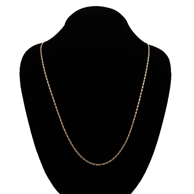 Flat-bar necklace-Chain Necklace- J4274845