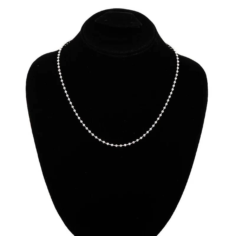 Classic lariat necklace-Chain Necklace -  J42768