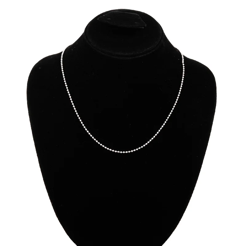 Organic gem necklace-Chain Necklace -  J42770