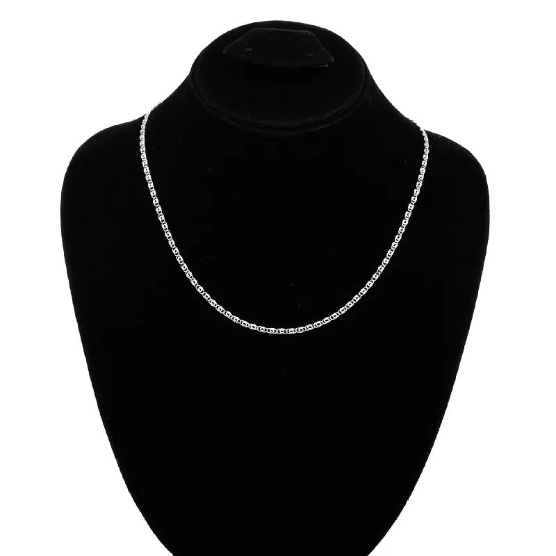 Smooth finish necklace-Chain Necklace -  J42772