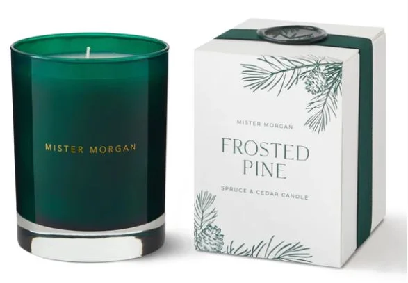 Dotted band ring-Frosted Pine Candle by Niven Morgan