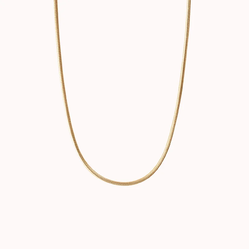 Pear-shaped necklace-Janis Chain Necklace