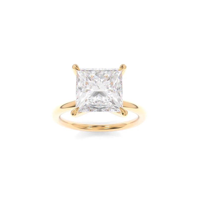 Interlocked ring-Jennie Solitaire Princess