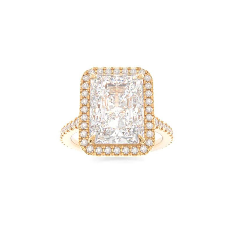 Tiny crystal ring-Leighton Ring Radiant