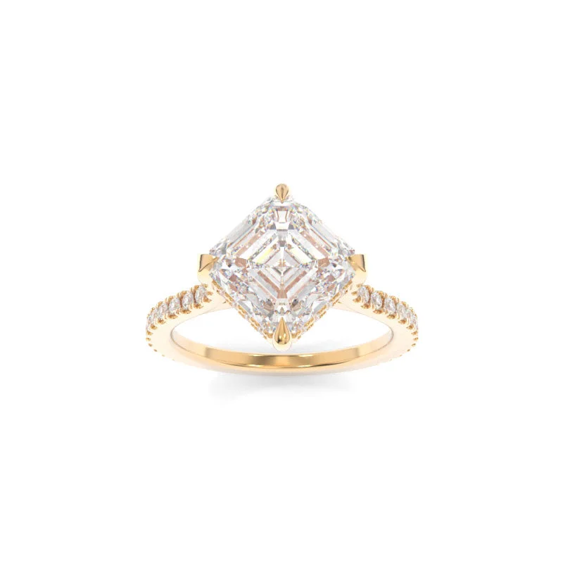 Radiant gem ring-Nora Ring Asscher