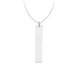 Crisscross necklace-Sterling Silver & Alt. Metal Necklace