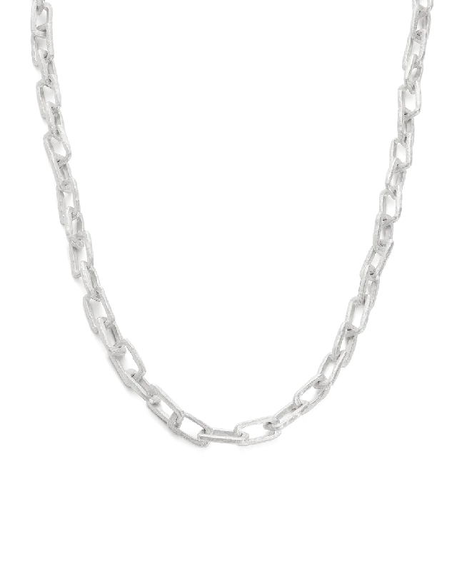 Modern layered necklace-TRANSFORMATION CHAIN NECKLACE (STERLING SIlVER)