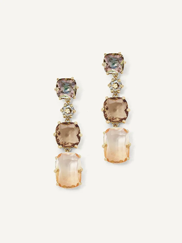 Wide-set earrings-Lori Drops