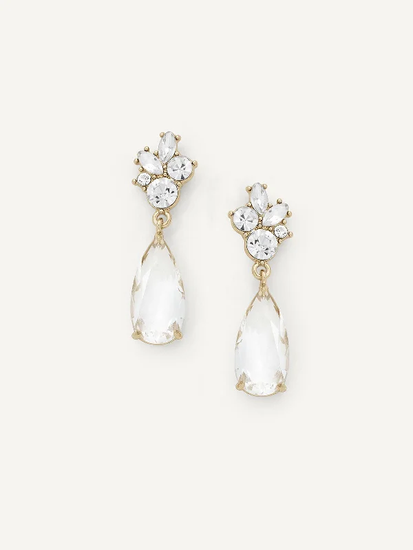 Baroque pearl earrings-Tuyet Drops