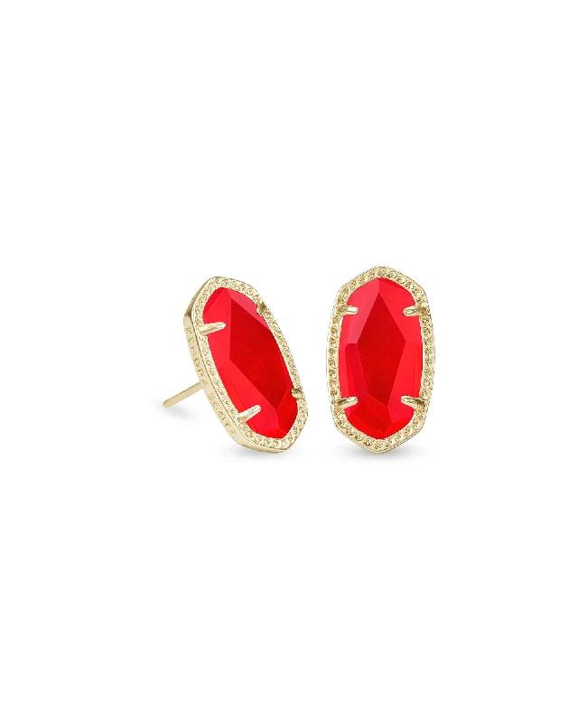 Starburst earrings-Kendra Scott Ellie Red Illusion Earring